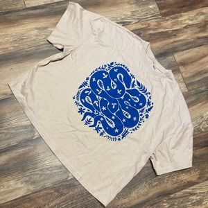 Serpent Crop Tee Oversized Fit